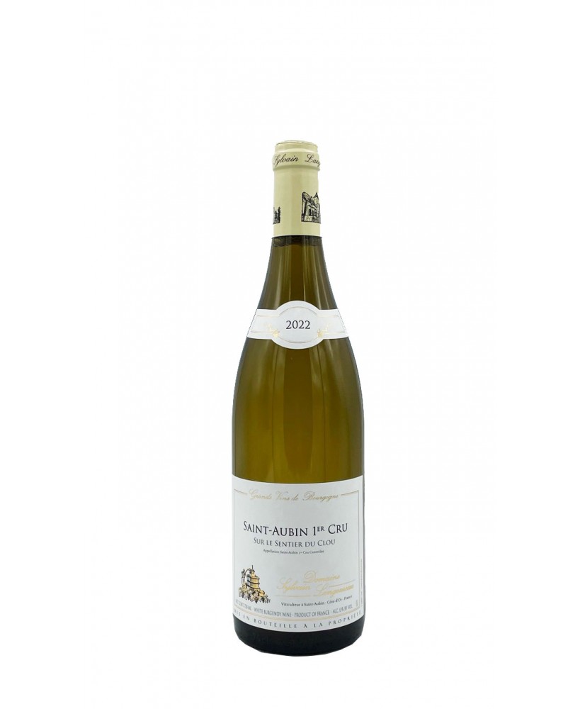 Saint Aubin 1er Cru Sur Le Sentier du Clou aoc 2022 Domaine Sylvain Langoureau