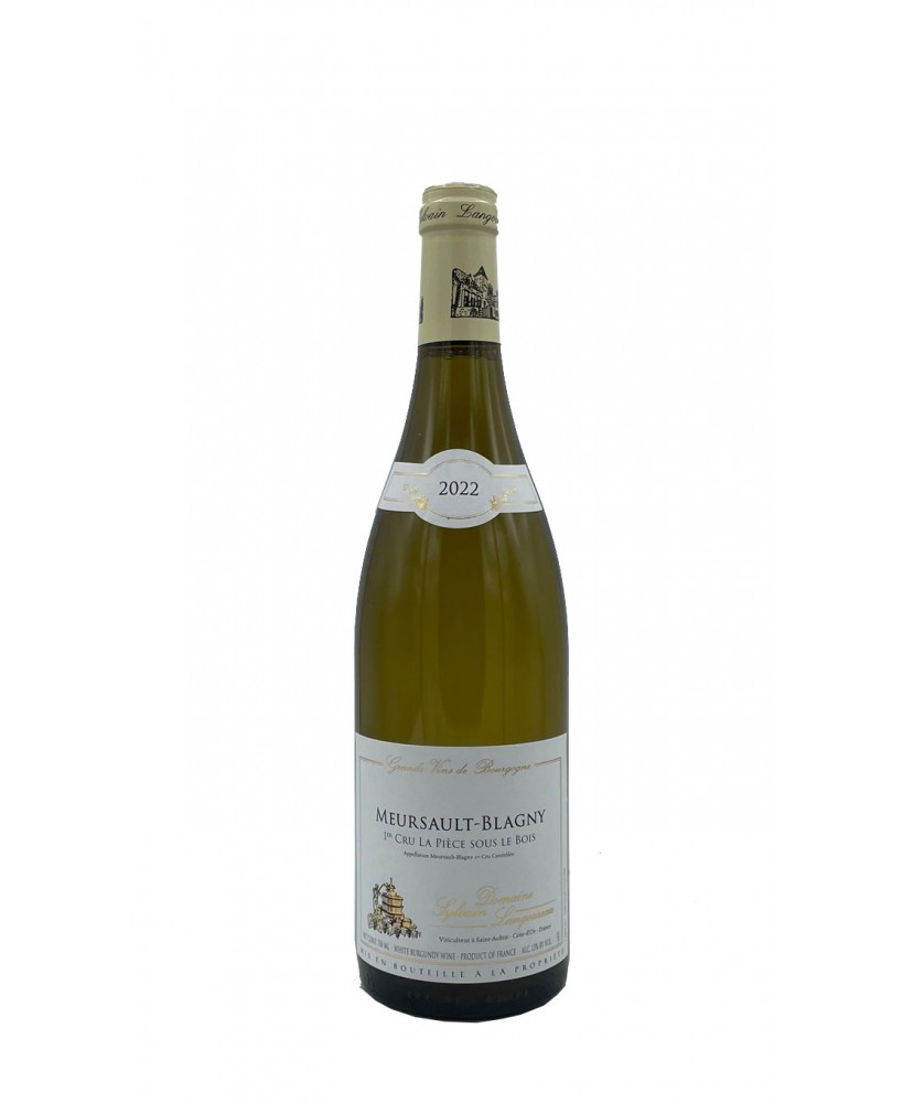 Meursault Blagny 1er Cru La Piece sous Le Bois aoc 2022 Domaine Sylvain Langoureau