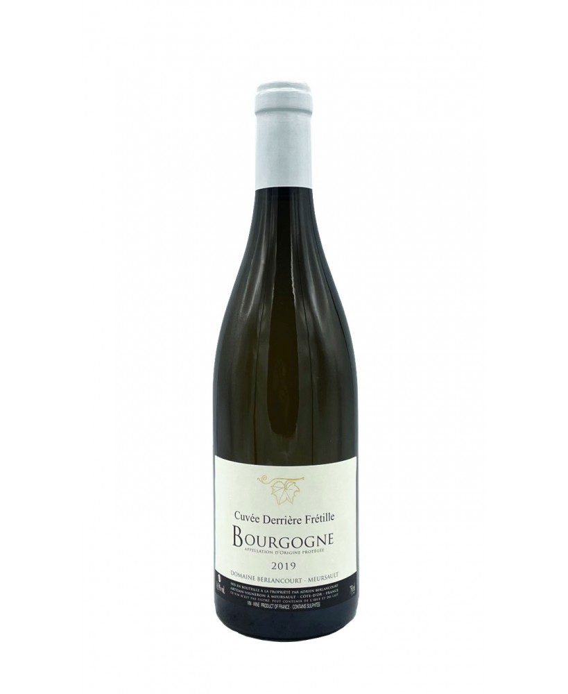 Bourgogne Blanc Derriere Fretille aoc 2019 Domaine Berlancourt